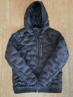 WORKMAN　フード付きキルティングジャケット