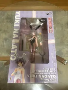 未開封】涼宮ハルヒの憂鬱 長門有希 バニーガール 限定版 ブラック 1/6