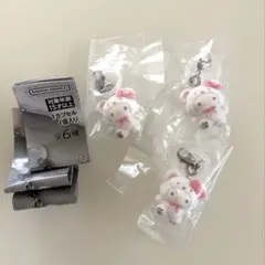 サンリオ めじるしアクセサリー ふわふわスノー ハローキティ 3個セット 新品