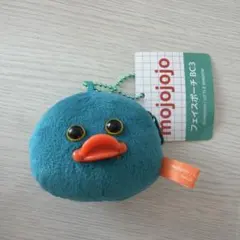 mojojojo 青いあひる フェイスポーチ BC3 キーホルダー