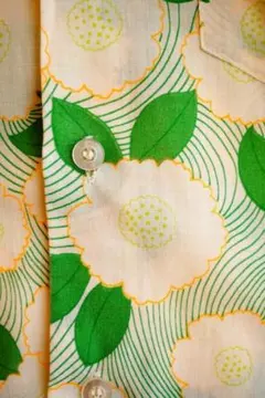 JC Penney オリエンタル ヴィンテージシャツ JCペニー アロハ 総柄