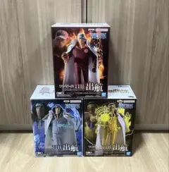 ワンピース THE出航 ロギア 三大将 フィギュア 3体セット 赤犬 青雉 黄猿