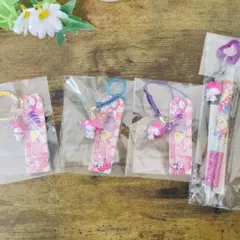 d*2様 【激レア】マイメロディ 限定　きのこ　シリーズ　根付　ストラップ　ペン