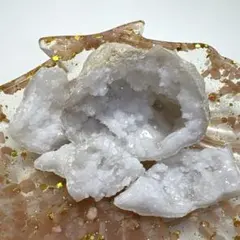 モロッコ産　水晶　ジオード