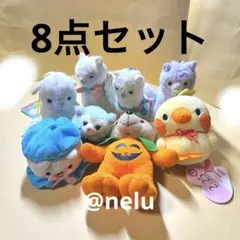 【まとめ売り】ぬいぐるみストラップ アルパカKALDIパティスリーヌサン宝石