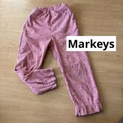 今だけ値下げ！マーキーズ！人気コーデュロイパンツ　ピンクドット柄120size