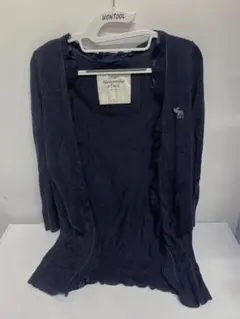 アバクロ ネイビーカーディガン