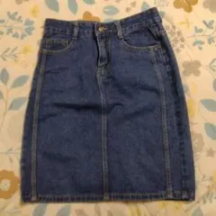 レディース　デニムスカート　サイズ不明