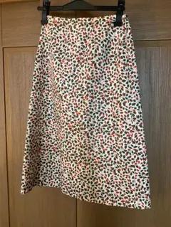 BALLSEY フレアスカート リーフ柄 サイズ38のサムネイル