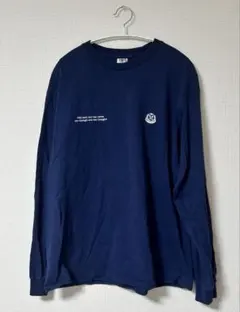 【GILDAN】別注 アソートロゴ グラフィックプリント&刺繍 長袖Tシャツ