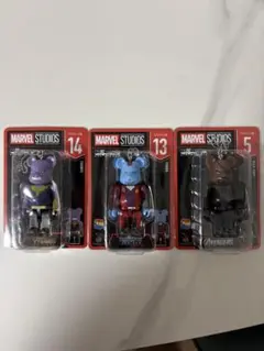 マーベルスタジオ キューブリック・ベアブリック 3体セット