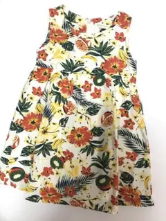 美品♡ BEAMS mini ワンピース　110cm トロピカル　リゾート