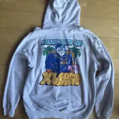 XLARGE × クレンショースケートクラブコラボパーカー