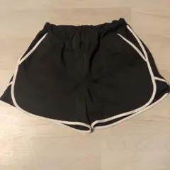 GU ハーフパンツ 150cm ブラック