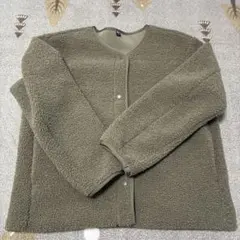 ◎UNIQLO◎ボアフリースクルーネックカーディガン◎