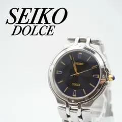 稼働美品 セイコー ドルチェ メンズ腕時計 ネイビー 8J41-0A10 - メルカリ