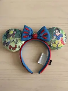 海外　ディズニー　白雪姫　カチューシャ　100周年