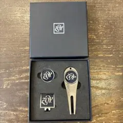 ゾーイ ゴルフ　グリーンフォーク　マーカーセット　ギフト　新品　箱入りのサムネイル