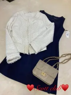 送料込✨️新品✨上品3点セット✨式服✨ママコーデ✨フォーマル✨ワンピース✨M