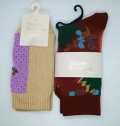 新品 未使用 Vivienne Westwood ソックス 2足セット