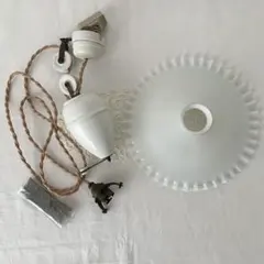 レア 新品 らくだ キャメル ランプシェード 天井照明 ペンダントライト
