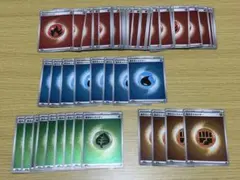 ポケモンカード　基本エネルギー　ミラー　まとめ売り　スタートデッキ100