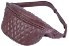 DIN MARKET FANNY PACK ラセットブラウン ボディバック 新品