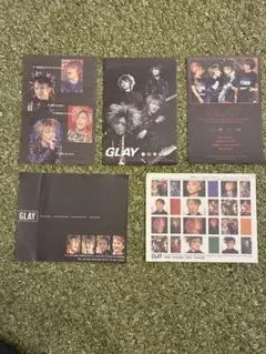 GLAY メモ用紙 5枚セット