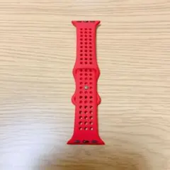 Apple Watch バンド 38/40/41mm スポーツ シリコン 赤
