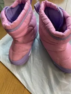 gravis ボアスノーブーツ ピンク・紫