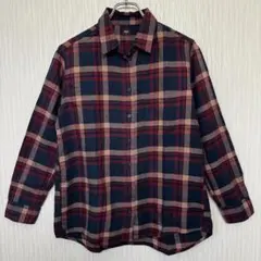 ユニクロ UNIQLO フランネル チェック シャツ