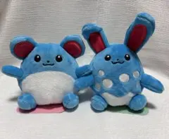 ぬいぐるみ Pokemon fit マリル　マリルリ　セット