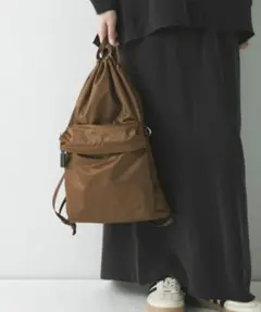 ◇新品◇ジーナシス eL+1 Knapsack ナップサック ベージュ おねさん