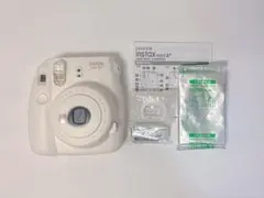 FUJIFILM instax mini 8+ チェキ 本体 Vanilla