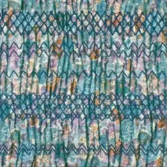 リバティ　エリジアンスモック　ブルーグリーン　生地幅×約50cm