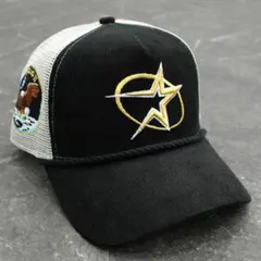 海外モデル NEW ERA アストロズ メッシュキャップ 星 ゴールドスター