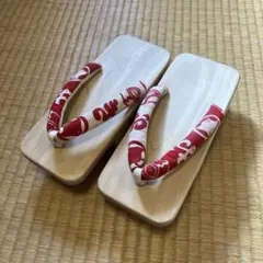 引き続きクリスマスセール郡上祭りで購入　下駄 男性