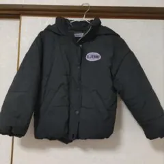 S.JENNI フーディー中綿コート ブラック 130 ジェニィ 冬物