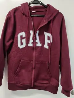 GAP フルジップジャケット バーガンディユニセックスのサムネイル