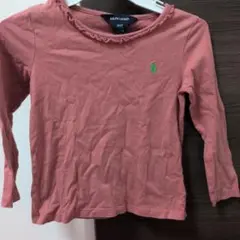Ralph Lauren 3T ピンク Tシャツ