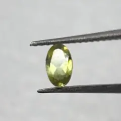 天然モンタナサファイア0.20ct【モンタナ州】☆イエロー☆照り良き
