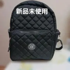kiplingブラック キルティング リュックのサムネイル