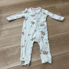 babyGAP 花柄チャックロンパース 70cm