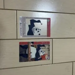 呪術廻戦　神座　パンダ　カード　2枚セット