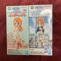 ワンピース ワールドコレクタブルフィギュア ナミ 2種　ワーコレ　未開封　新品
