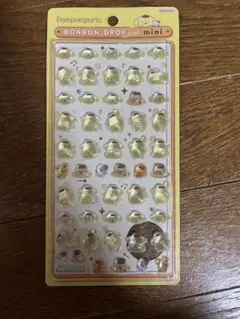 正規品　サンリオ　ポムポムプリン ボンボンドロップシール　ミニ
