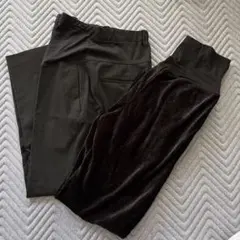 マタニティウェア　セット　UNIQLO スマートアンクルマタニティパンツ　妊婦