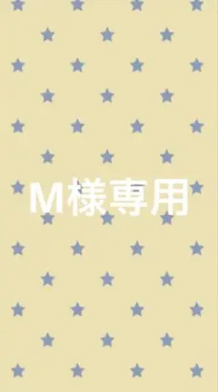 M様専用ページ
