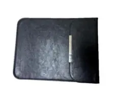 黒 合成皮革 ノートPCケース