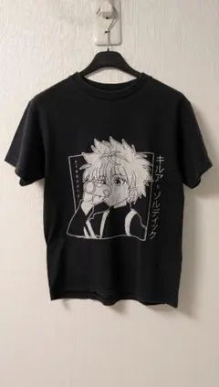 HUNTER×HUNTER キルア 半袖 クロップド丈 Tシャツ